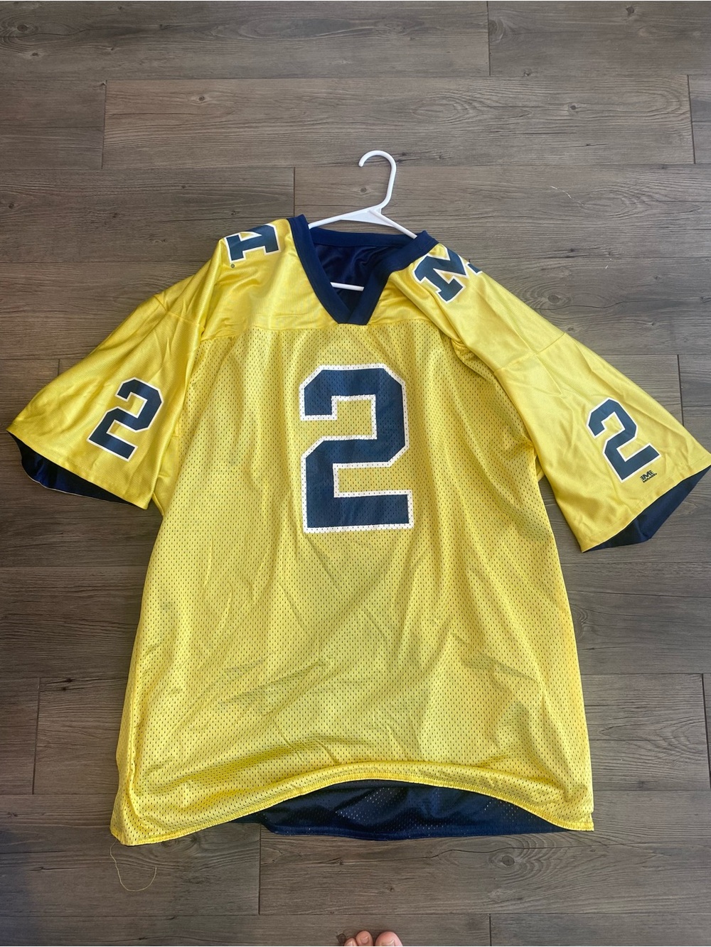 Mirage Michigan Wolverines Reversible Jersey
